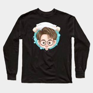 Jungkook Retro Look RUN episode 30 Long Sleeve T-Shirt